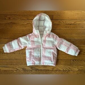 Miles the Label Hooded Puffer Jacket - Size 3